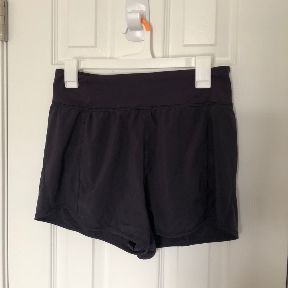 Dark purple Lululemon shorts